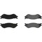 Centric Parts Prem Metallic Brake Pad Shims & Hardware, 300.07023 300.07023 - alternate 1
